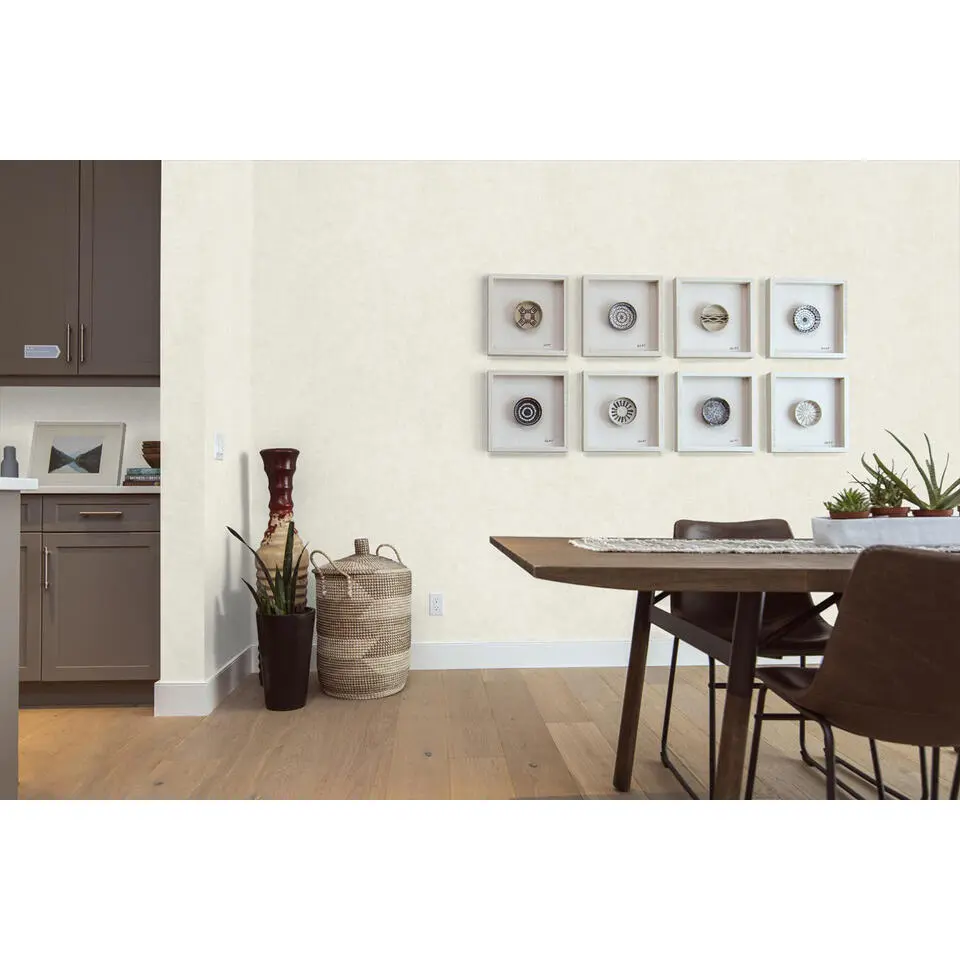 Dutch Wallcoverings - Asperia- Annabel uni l.beige - A51517