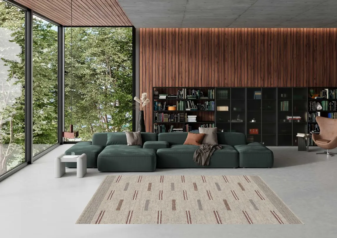 Wollteppich Beat Design