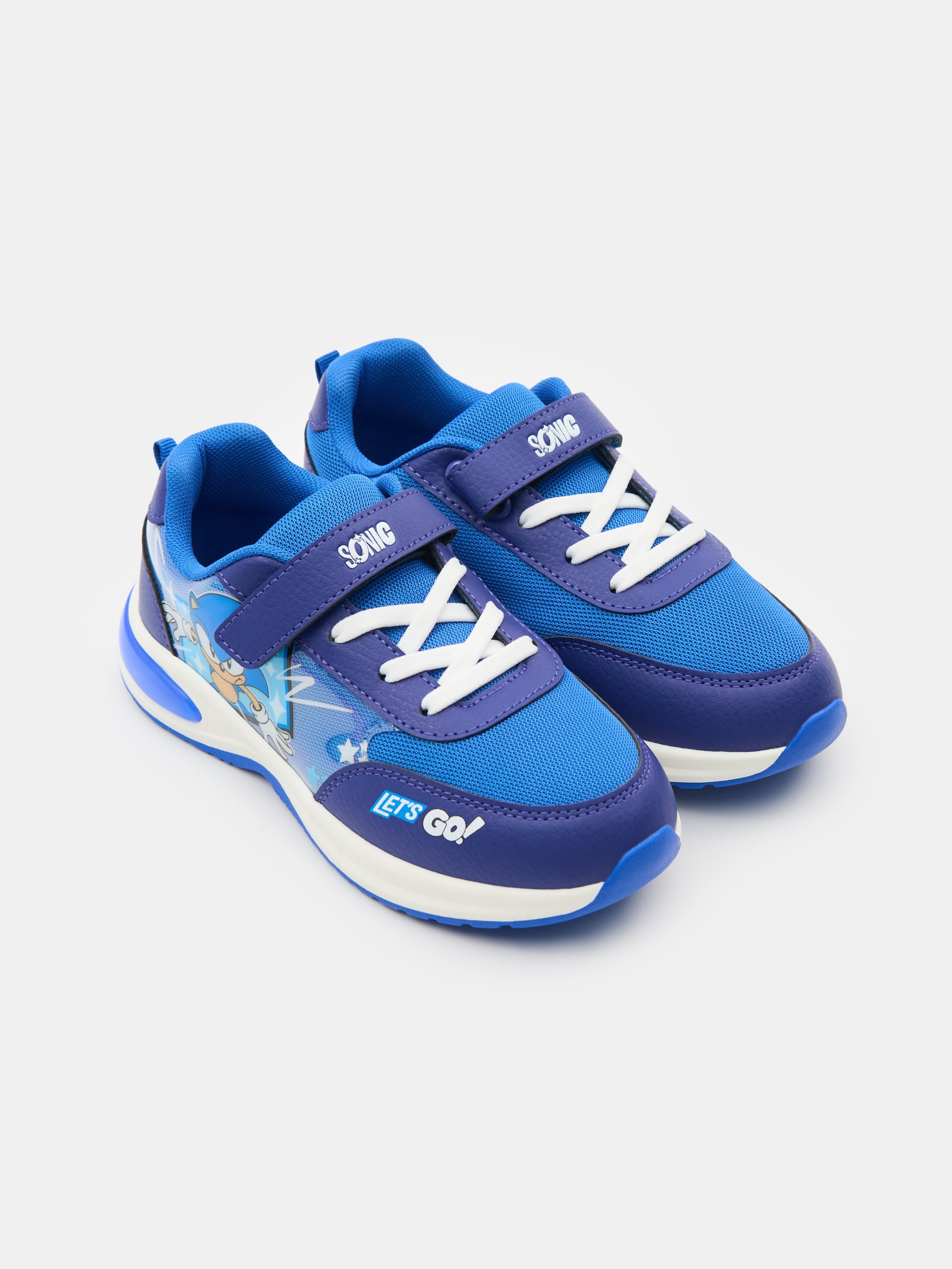 Sneakersy ze świecącą podeszwą LED Sonic the Hedgehog