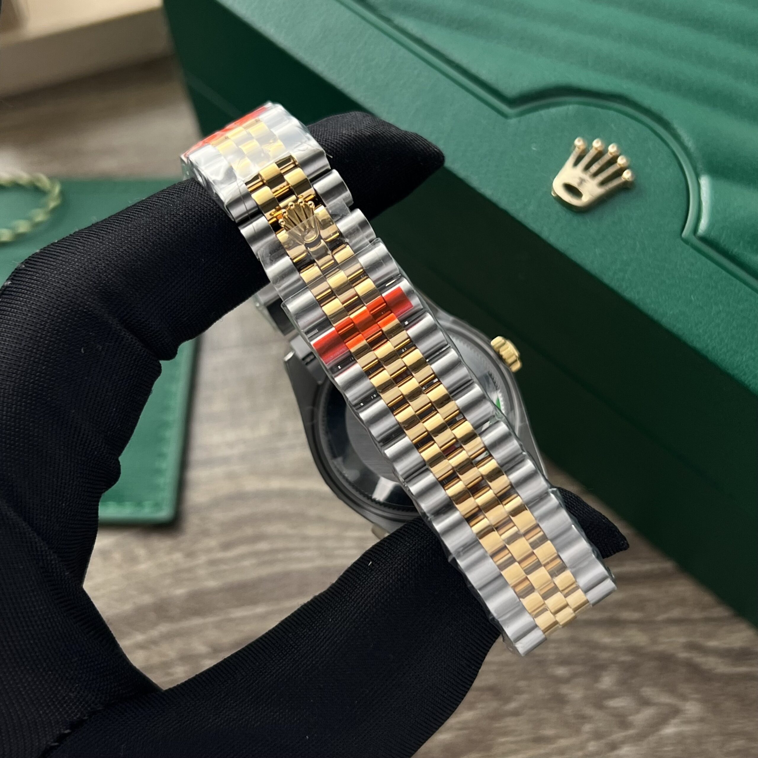 Rolex Datejust SS/YG Plated Champagne Dial 31mm Jub AAA Replica