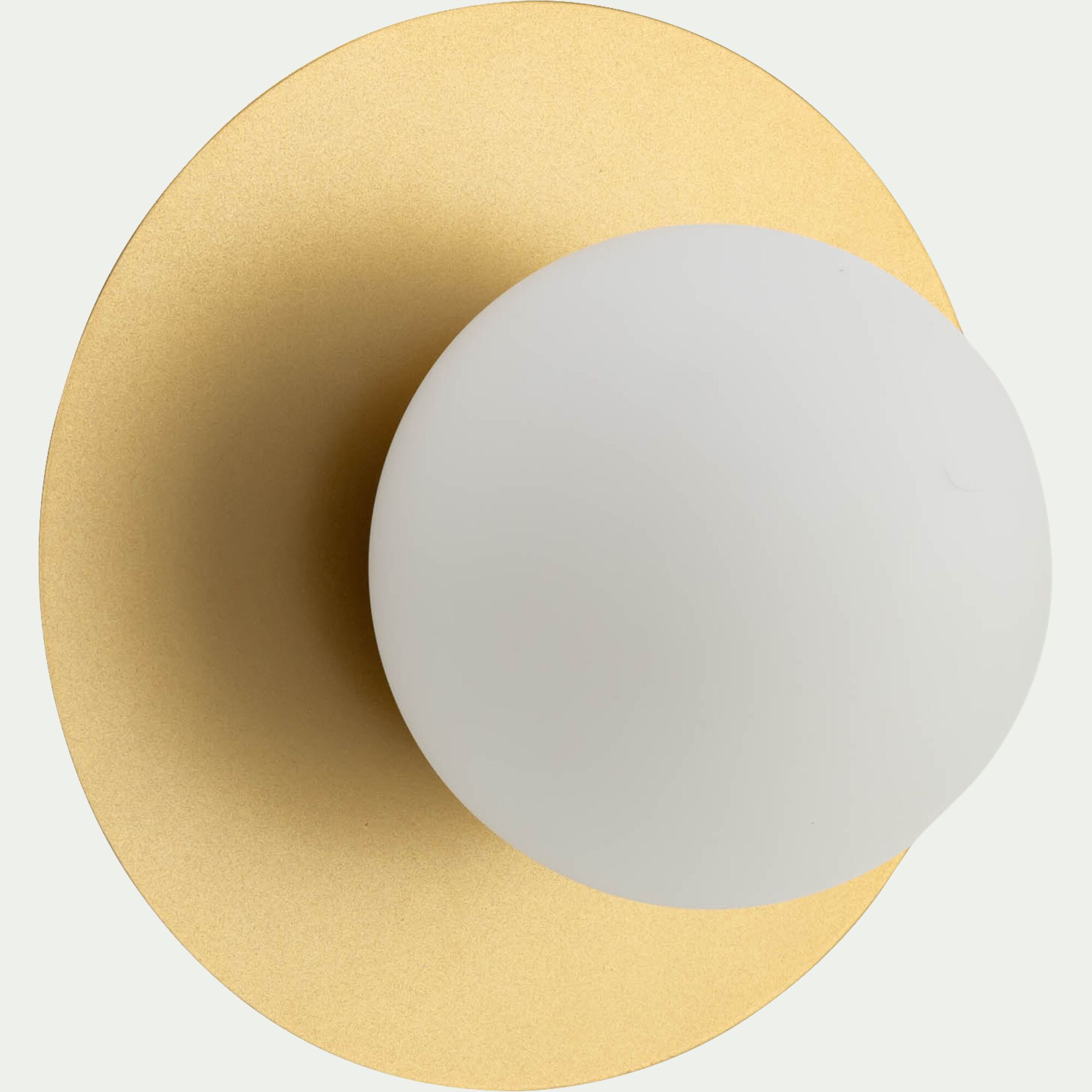 TRICIA - Plafonnier électrifié en acier D25cm - doré