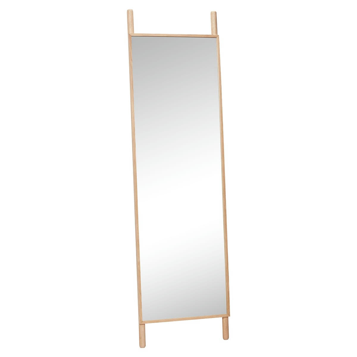 LEAN - Miroir de sol en chêne FSC