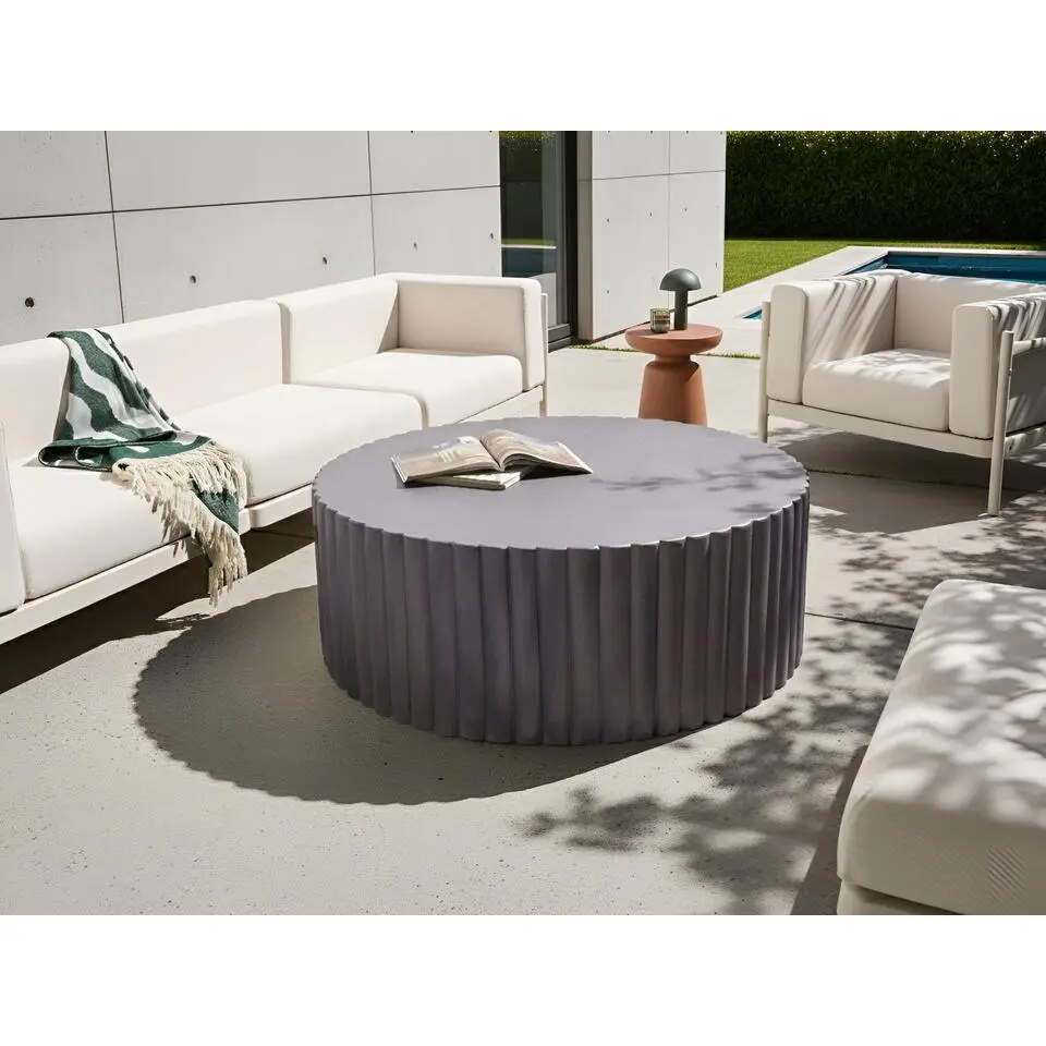 POZZA - Salontafel - Zwart - MgO