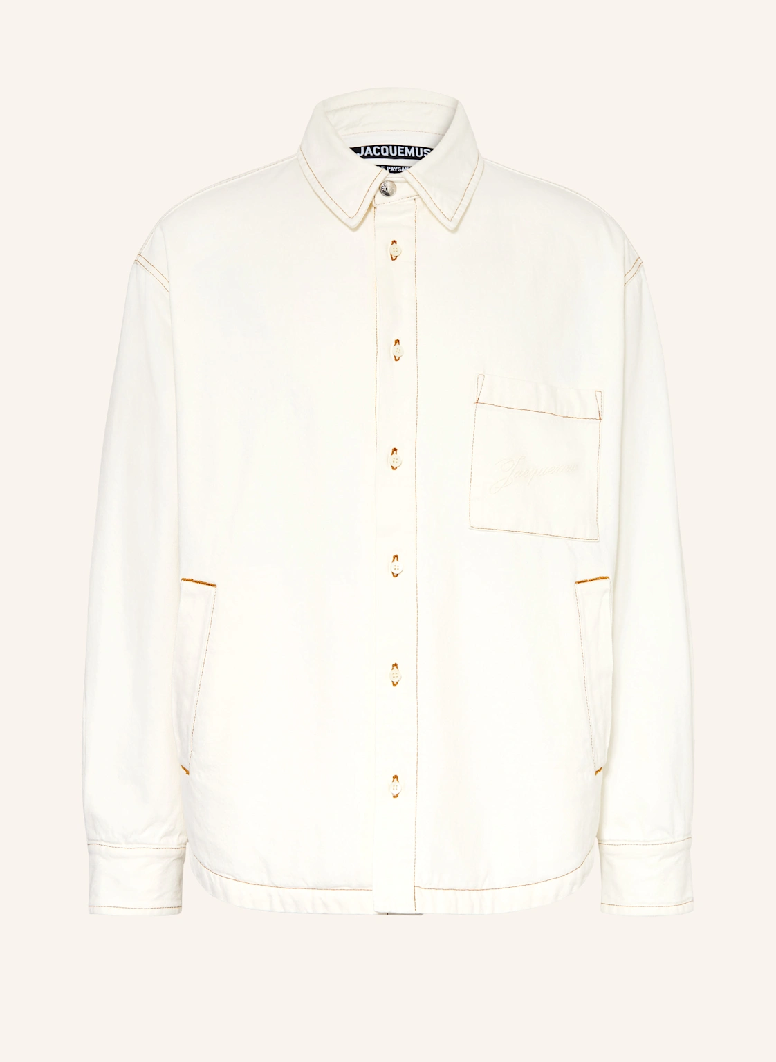 JACQUEMUS Jeanshemd LA CHEMISE BOULANGER Comfort Fit