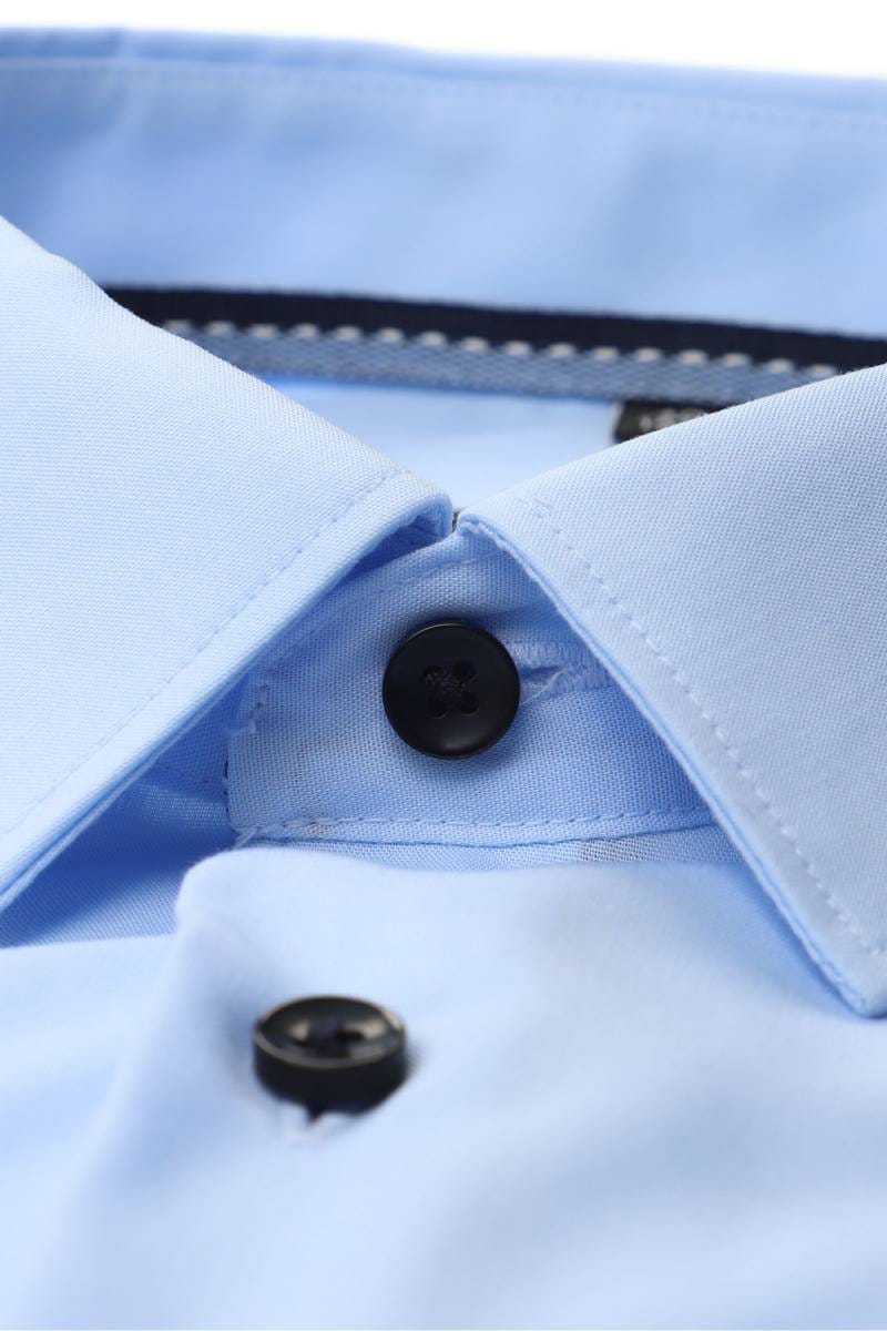 ETERNA Super Slim Hemd hellblau, Einfarbig