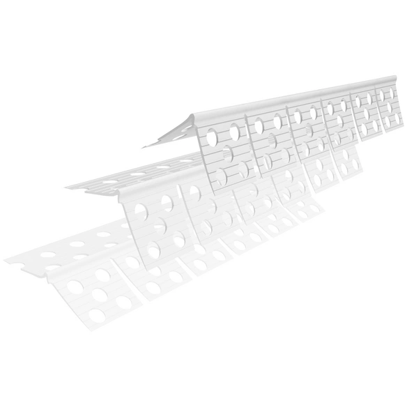 Trockenbauprofile, HxL: 15 x 1000 cm, Polyvinylchlorid (PVC)