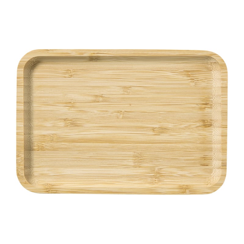 Bamboe tray klein - bruin - 1.8x21x14.5 cm