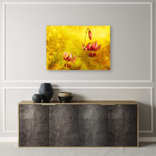 Feeby Obraz na płótnie, Zwiędłe tulipany kwiaty 60x40