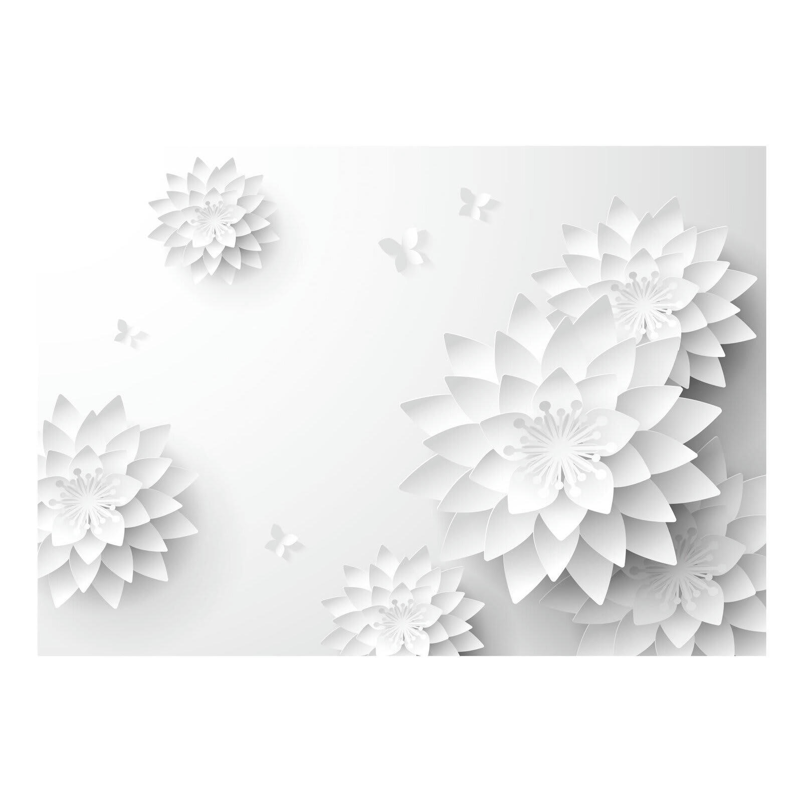 - Papier peint fleurs orientales 400 x 280 cm