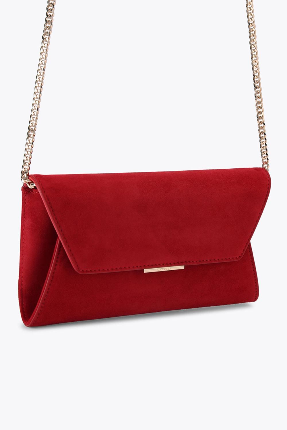 Carvela Spirited Clutch' Suede Bag