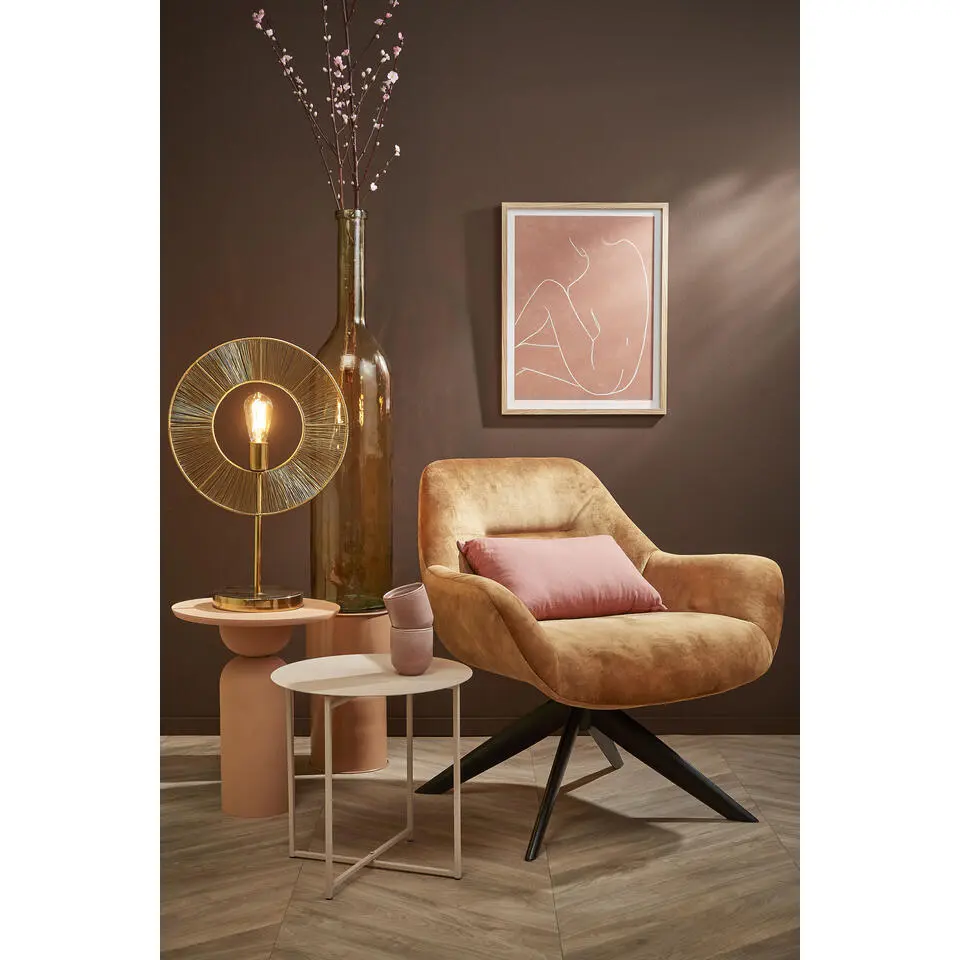 Mica Decorations Rioja Decoratieve Fles H100 x &Oslash;21 cm Oker