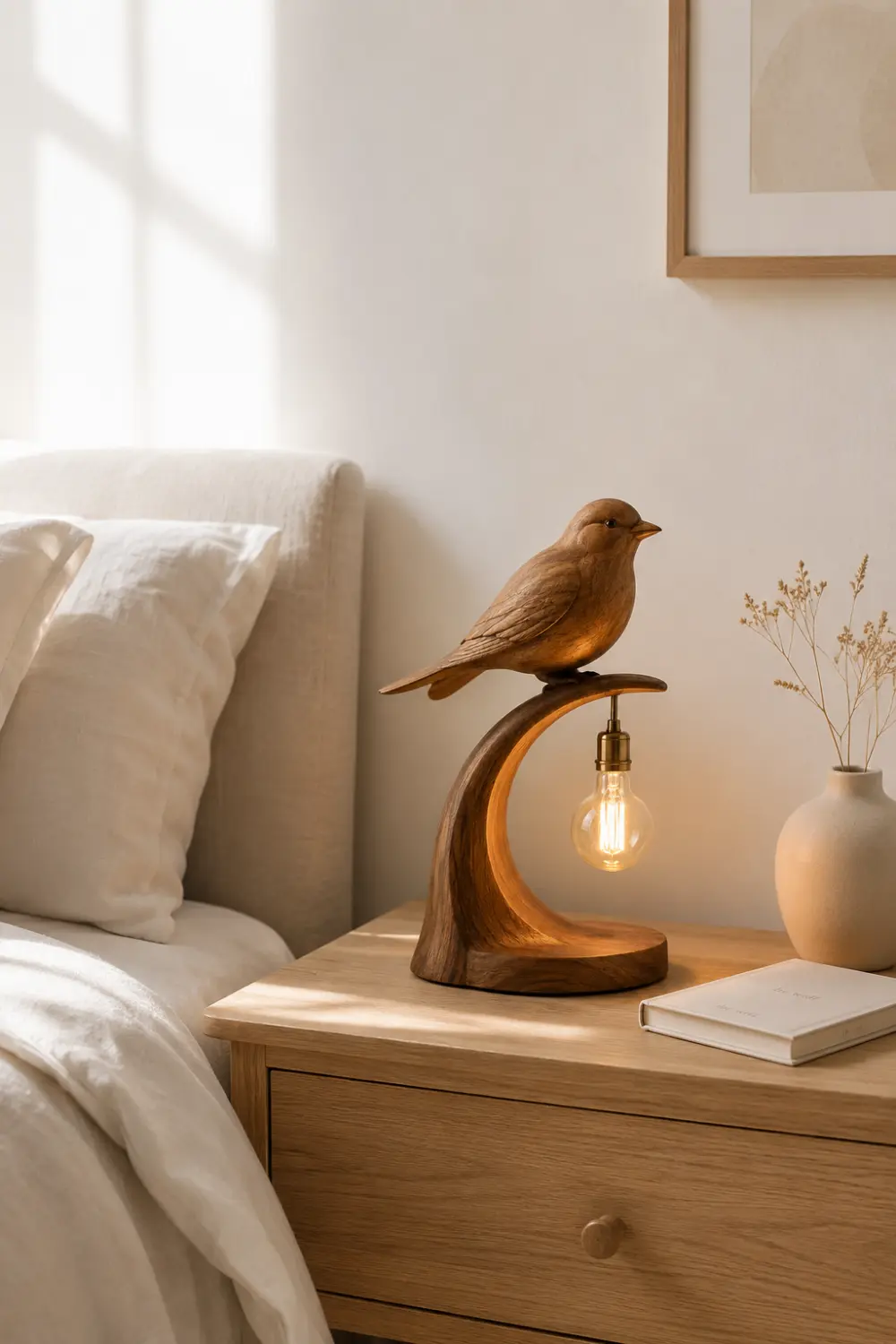 Wooden Art Lamp #WL136