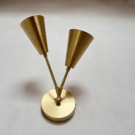 Vintage Brass Vanity Sconce