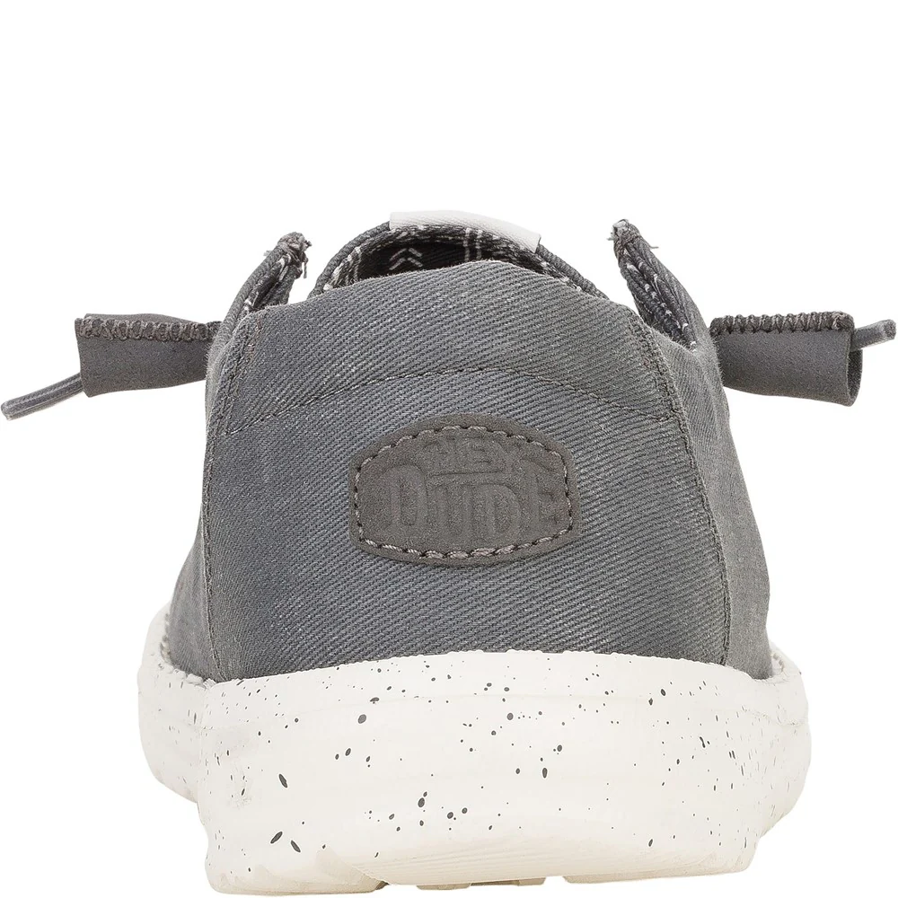 HEYDUDE Wendy Stretch Canvas Slip on Shoe