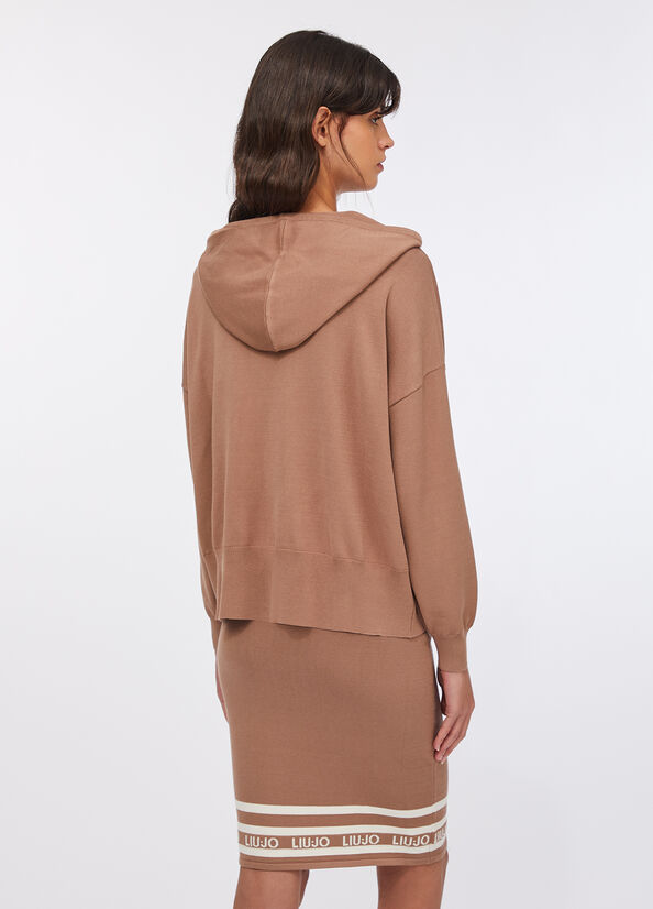 Felpa in maglia