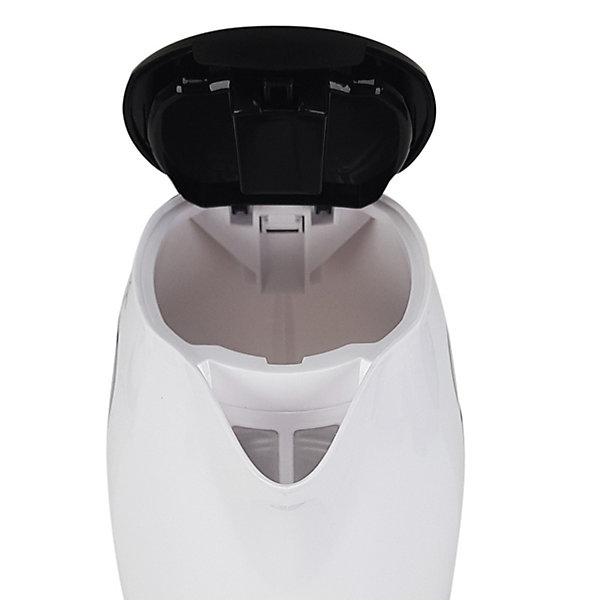 Bouilloire - Capacité 1L - Filtre anti-calcaire - Noir-Blanc - Blackpear BSF1020