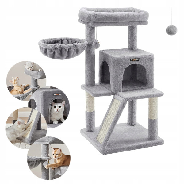 Drapak dla kota FEANDREA PCT51W 96x48x48 cm LEGOWISKO