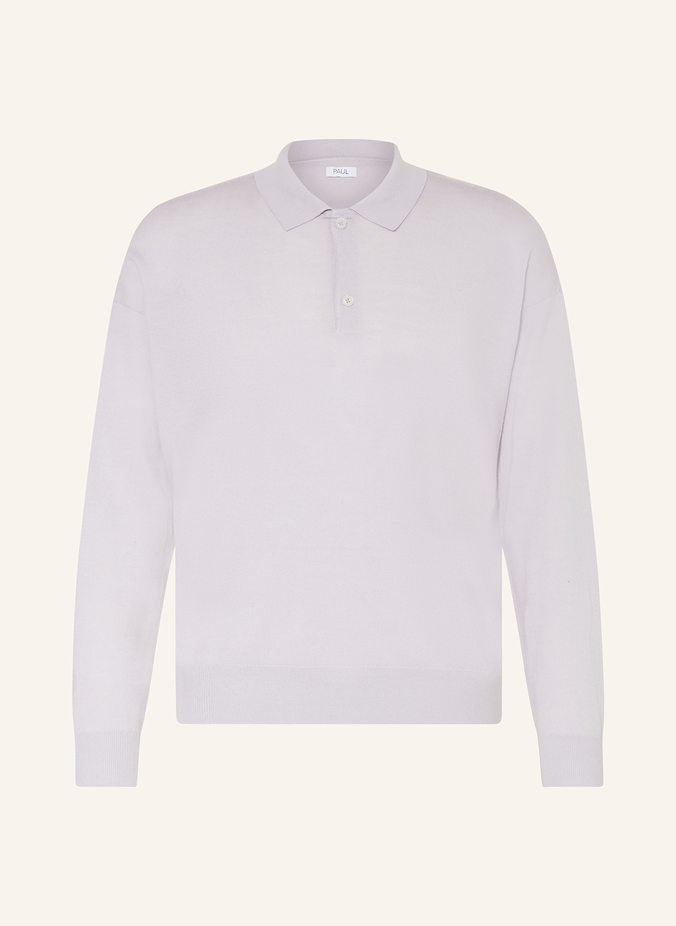 PAUL Strick-Poloshirt aus Merinowolle