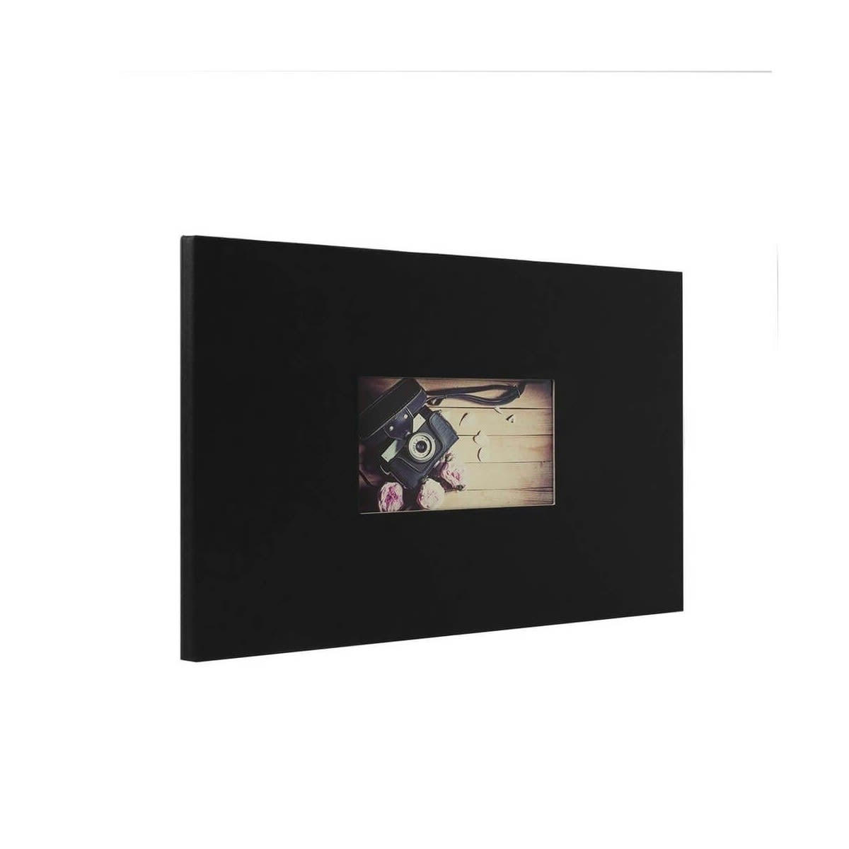 STUDIO - Album photo traditionnel noir 60 pages 180 photos 10x15