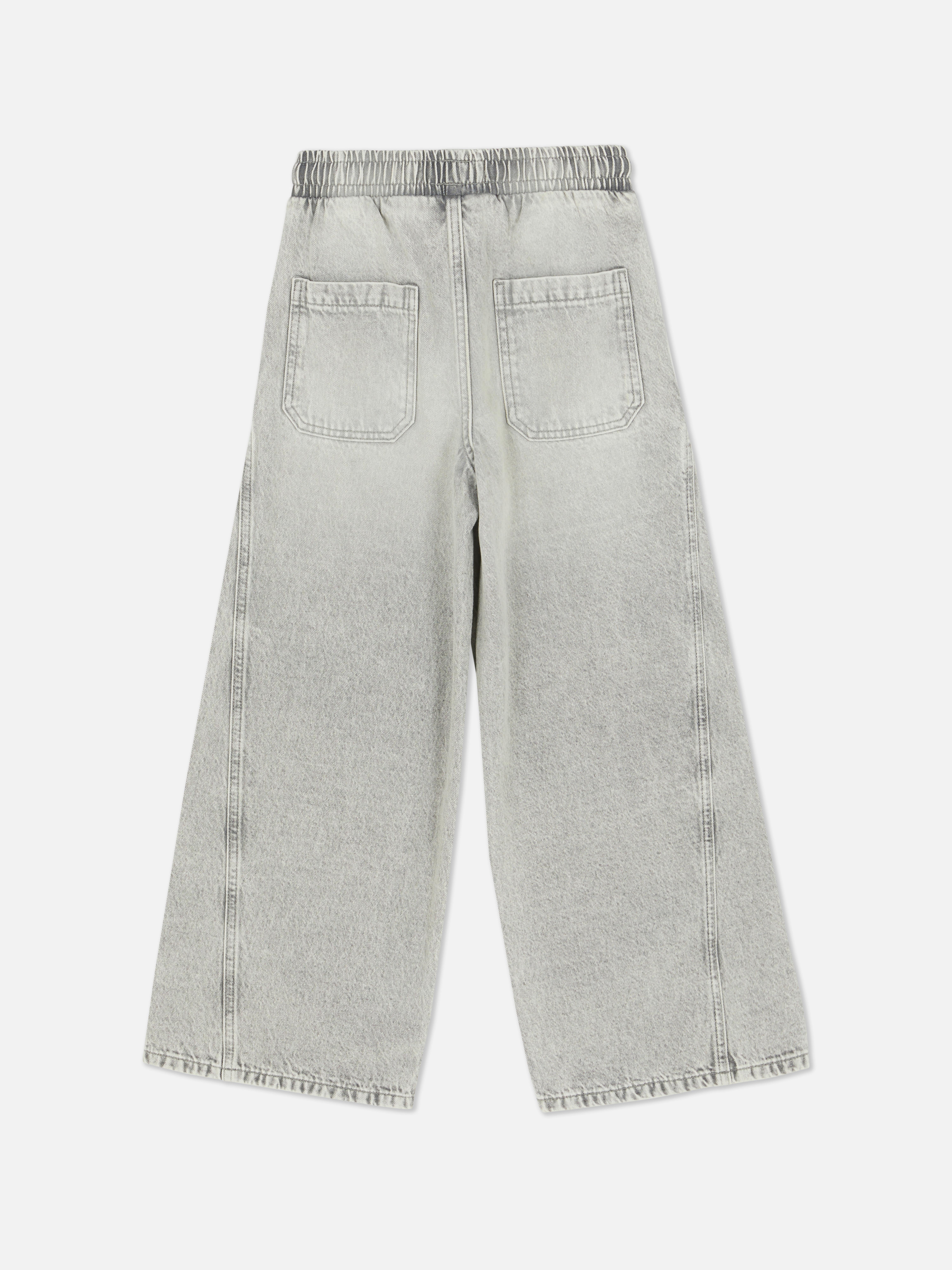 7-15yrs | Wide-Leg Jogger Jeans