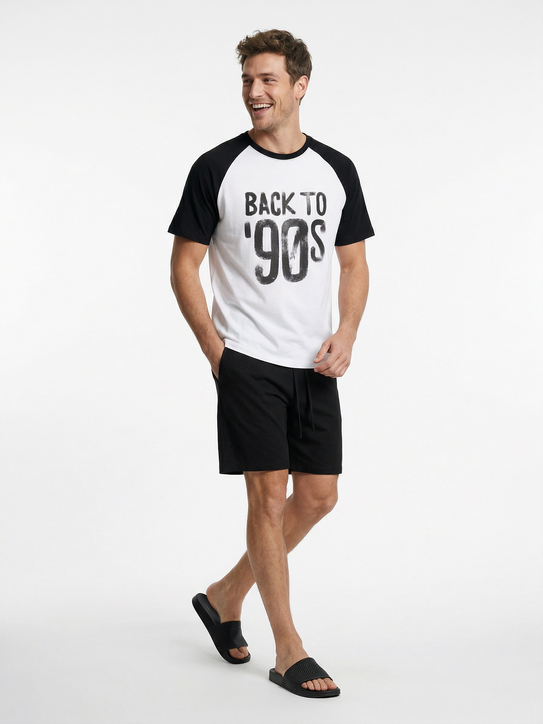Bawełniana piżama dwuczęściowa