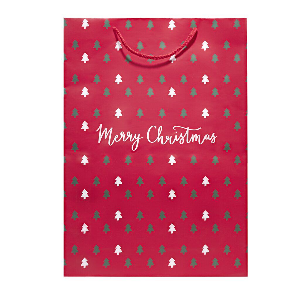 Sac cadeau No&euml;l 33xH46cm (2 modèles)