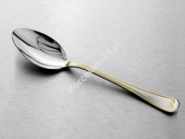 Komplet sztućców 65 cz. na 12 osób Hisar - Topkapi Gold (3.0/2.5 mm) złocone