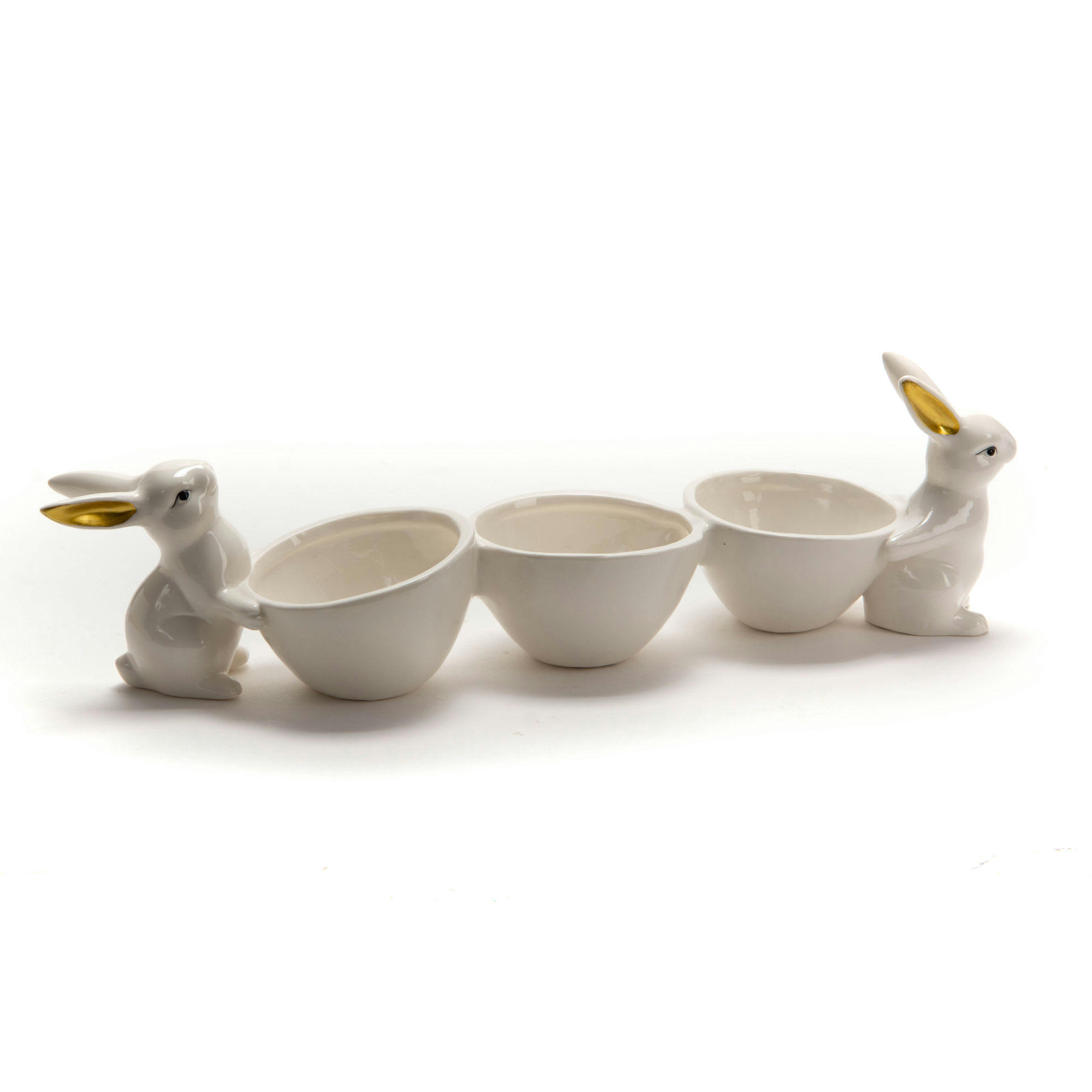 - Set de 3 coupelles lapin L35cm