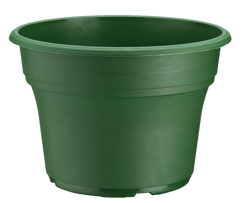 Planter's Pride Round Grower Nursery Plant Pot, Assorted Sizes, Green