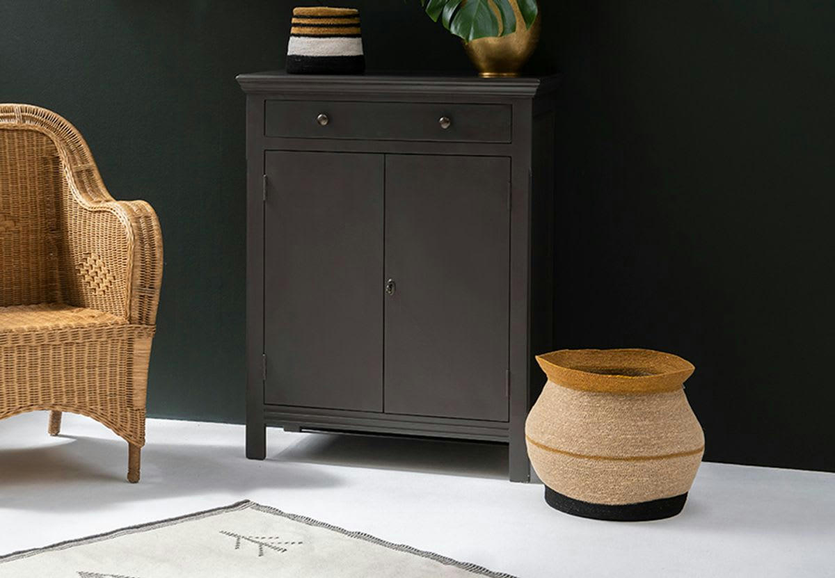 - Panier en jonc de mer