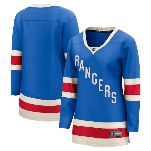 New York Rangers  Women's Centennial Breakaway Jersey - Blue