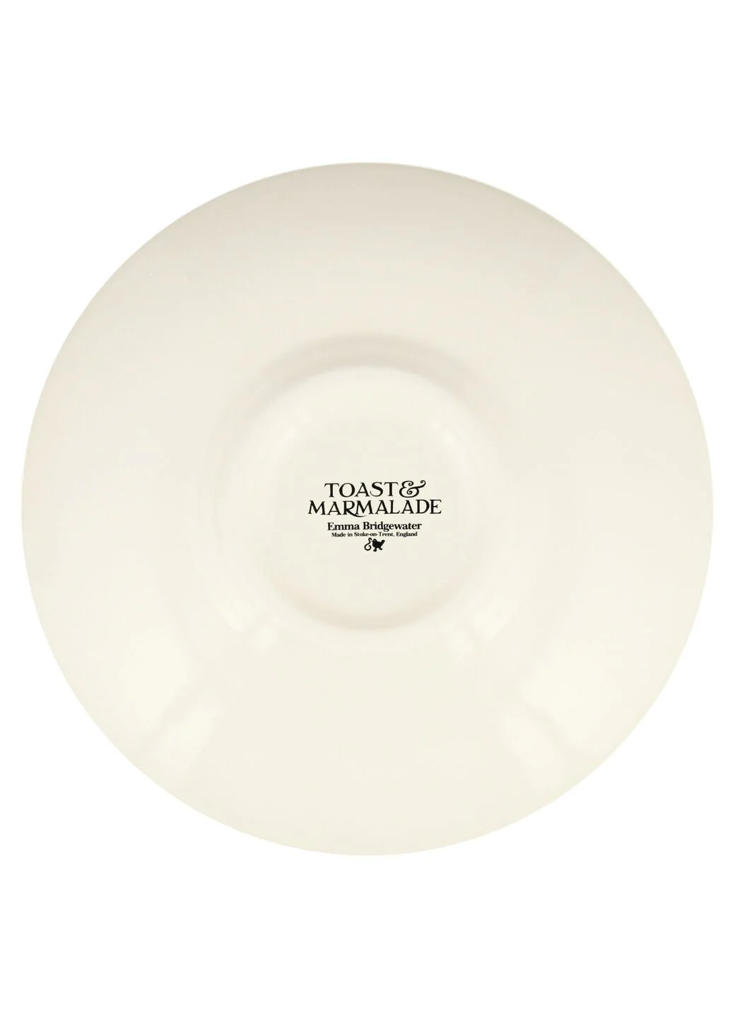 Seconds Black Toast Gravy Saucer