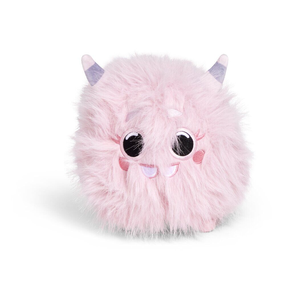 Peluche yéti ronde 24x17xH20cm (2 modèles)