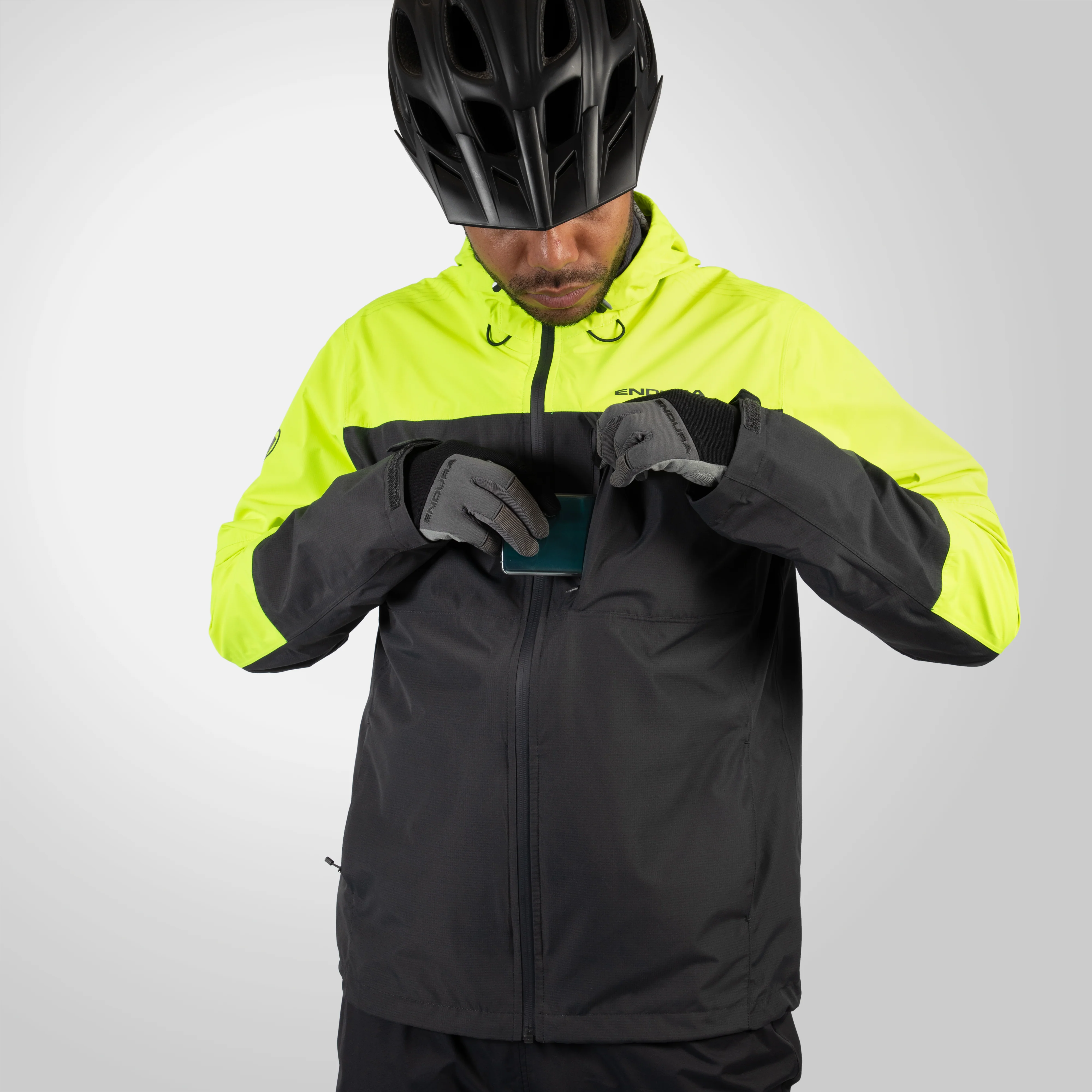 Men's Hummvee 3-In-1 Waterproof Jacket - Bright Yellow