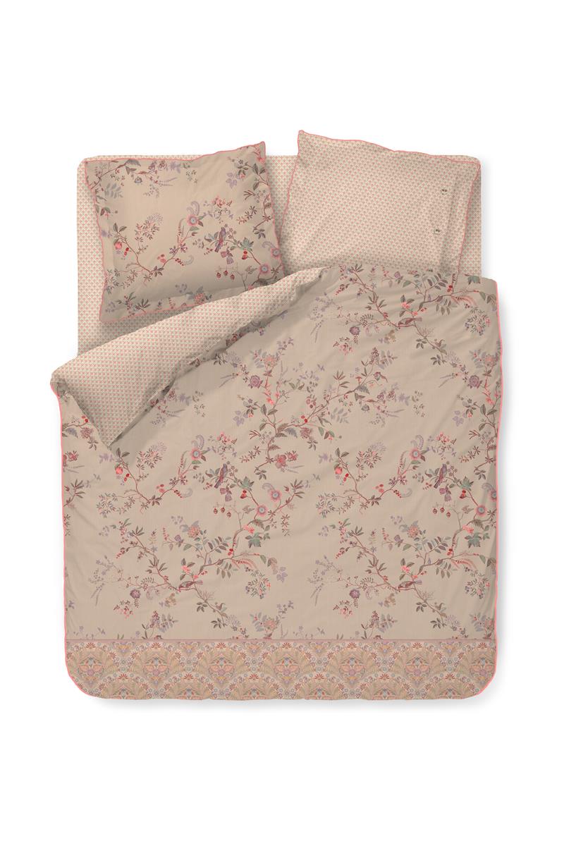 Pip Studio dekbedovertrek Amor De Dios - 200x200/220 cm - zand