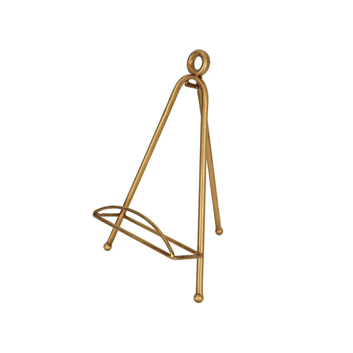 Foreside Home & Garden Boho Brass Folding Easel Metal - 7 x 2.75 x 10.75