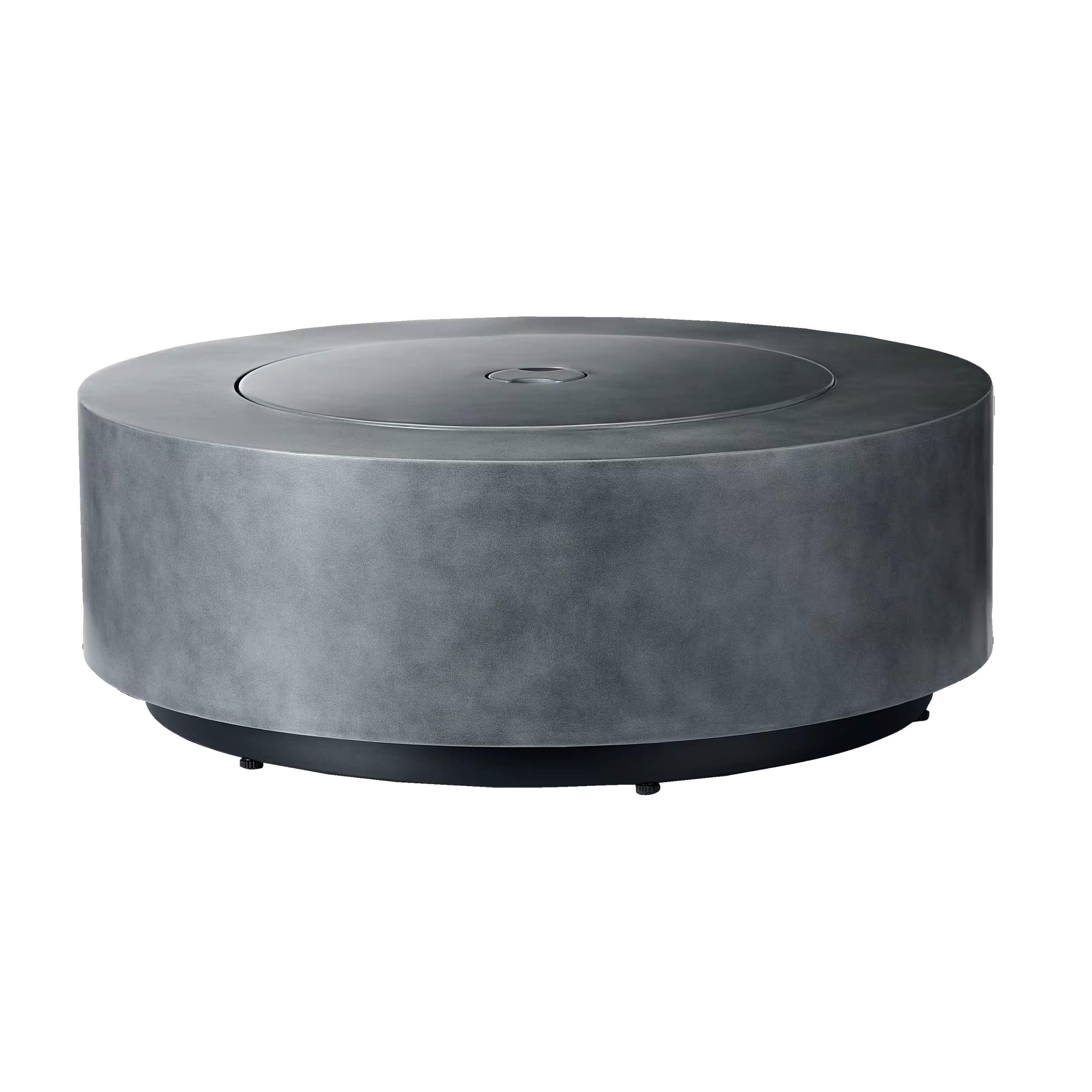 CANVAS Round Convertible 55,000 BTUs Erikson Gas Fire Table, 29-in
