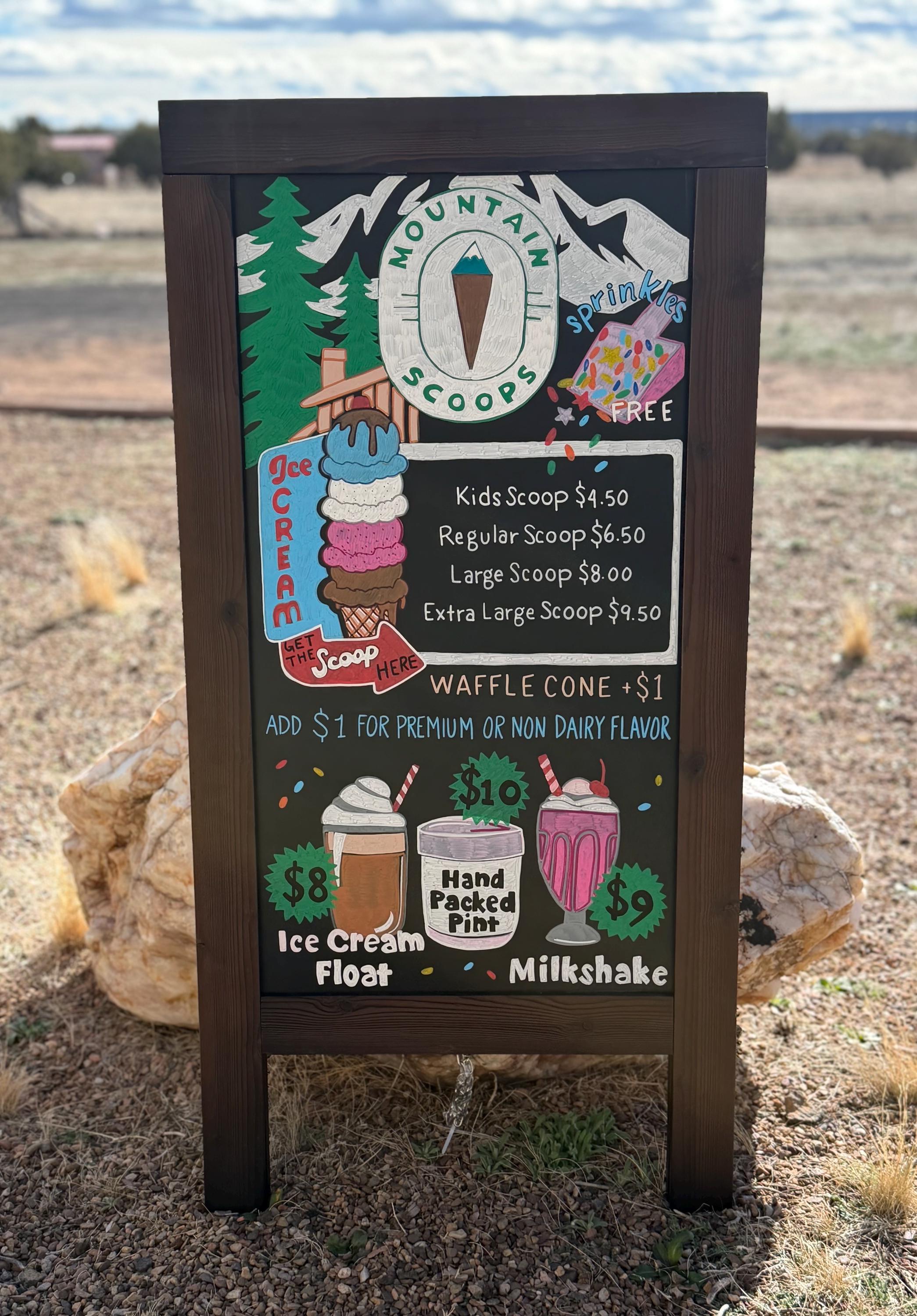 Customizable Chalkboard Signs