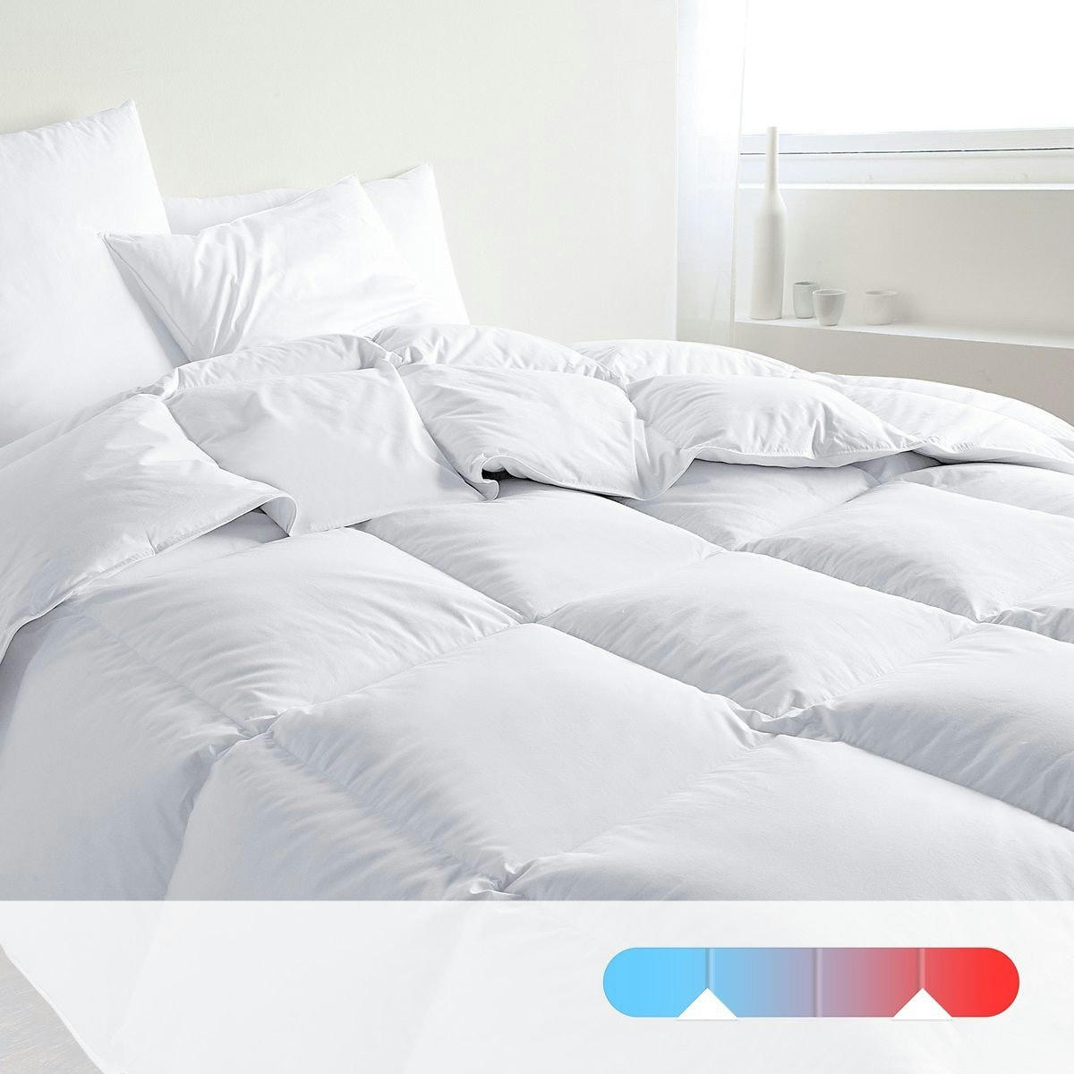 Couette 4 SAISONS - 50% Duvet de Canard