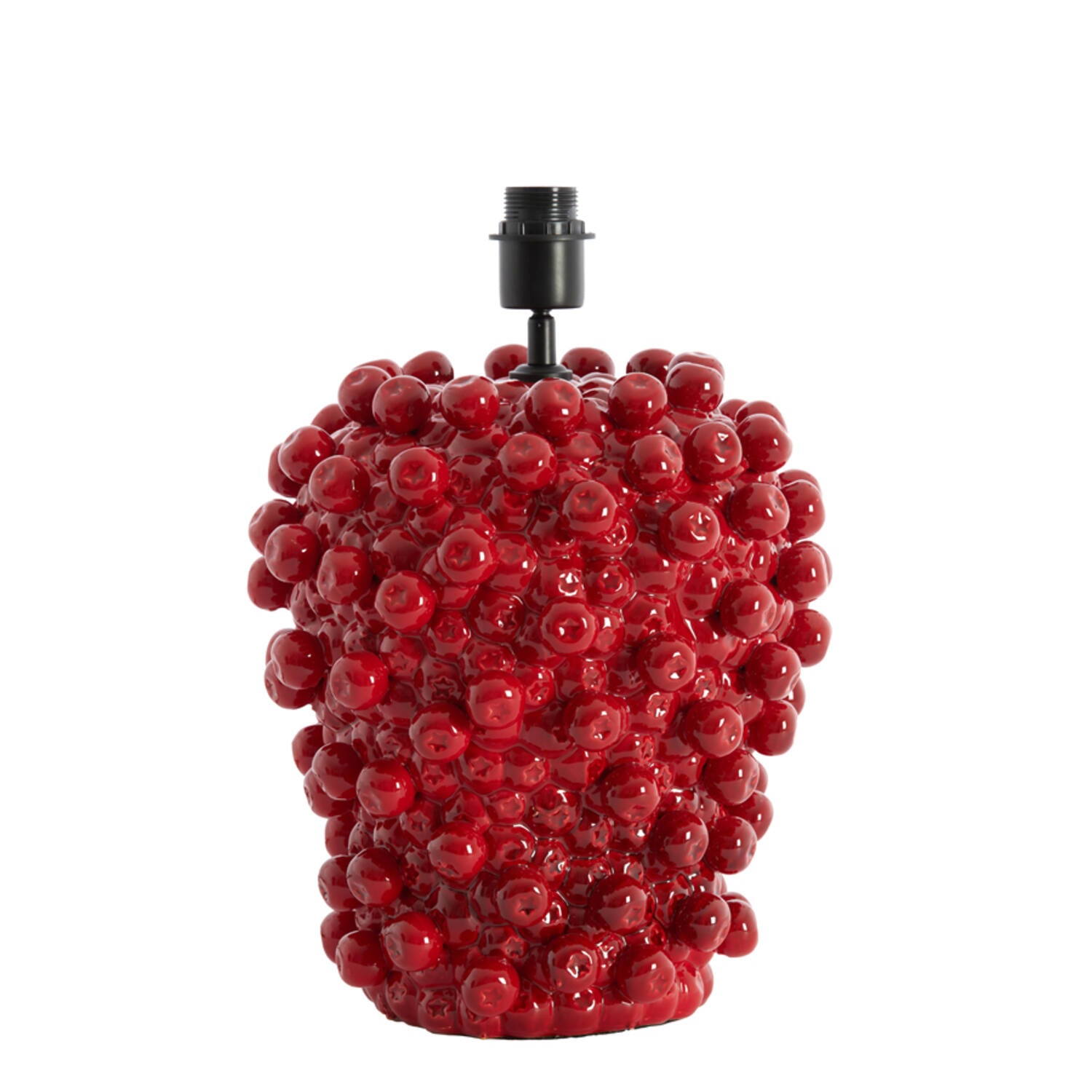 Light & Living - tafellamp - Berries - rood - keramiek - Ø 32cm - E27
