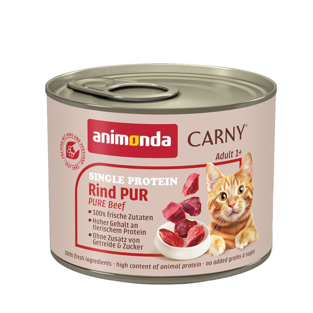 animonda Carny Single Protein Adult 6 x 200g
