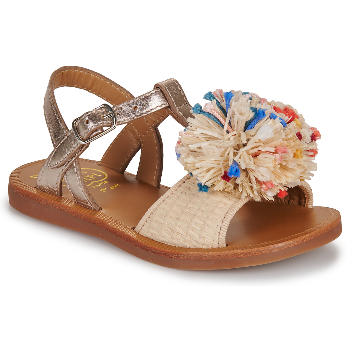 Pom d'Api - PLAGETTE POMPOM - Beige