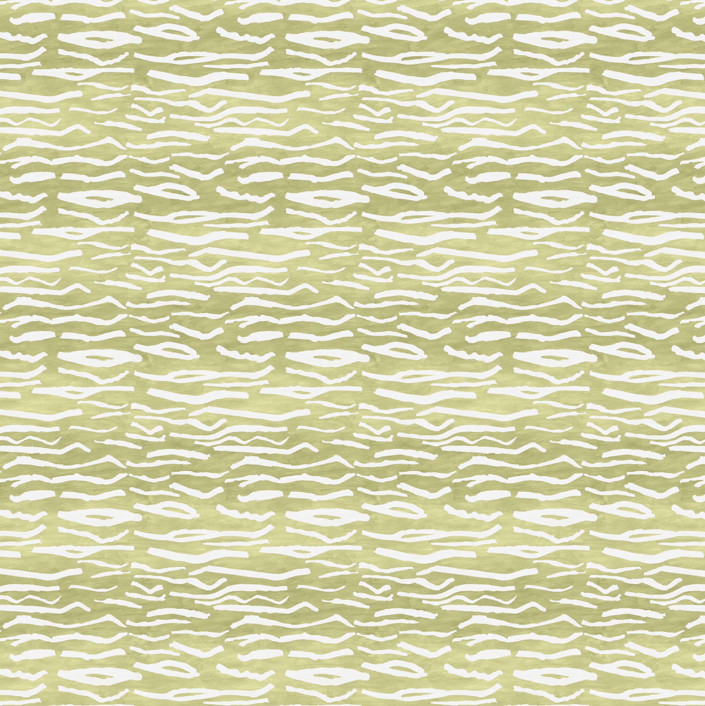 Catchii Behang Animal stripes Light green