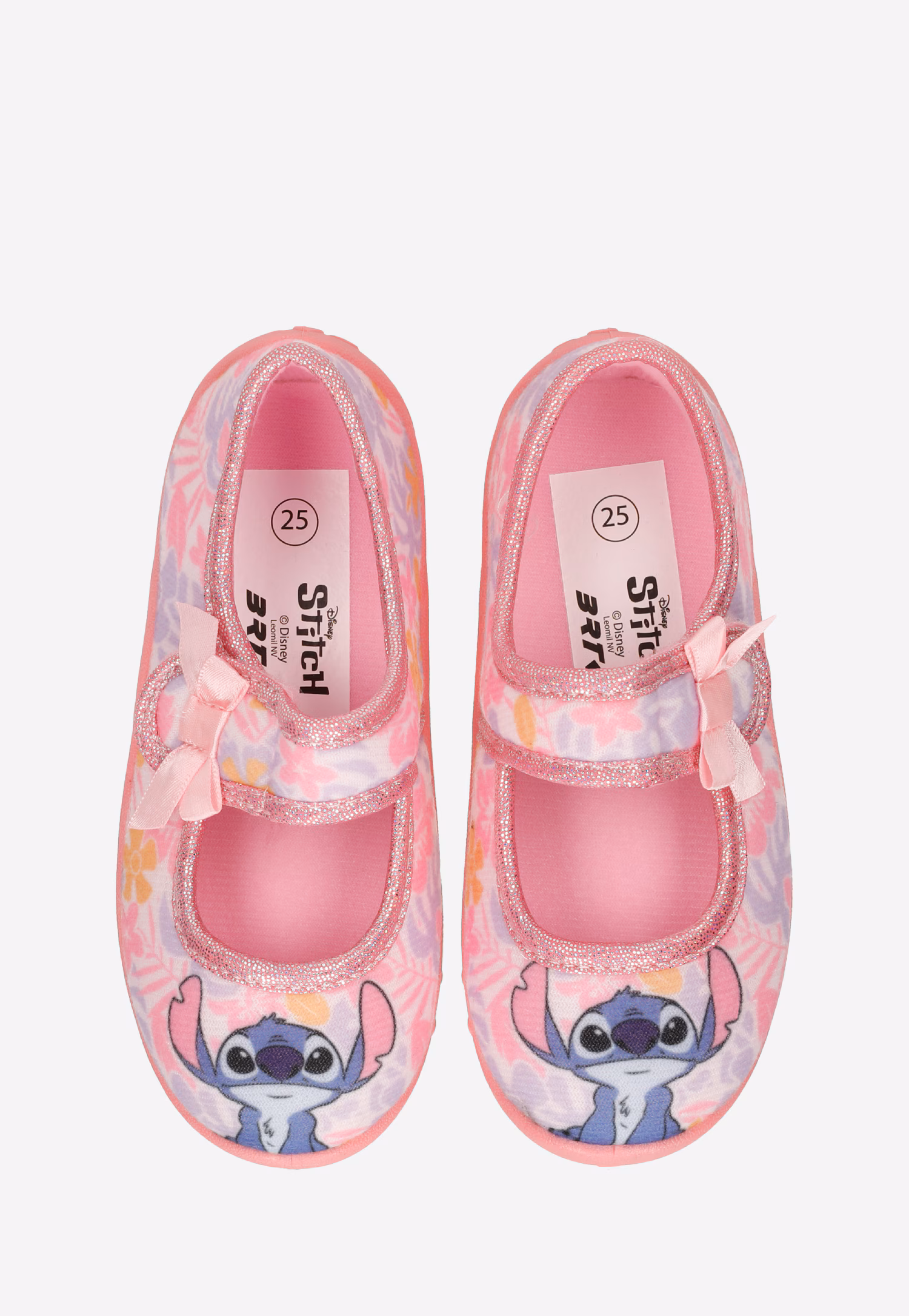 Różowe baleriny dziewczęce Stitch BARTEK 87853-45