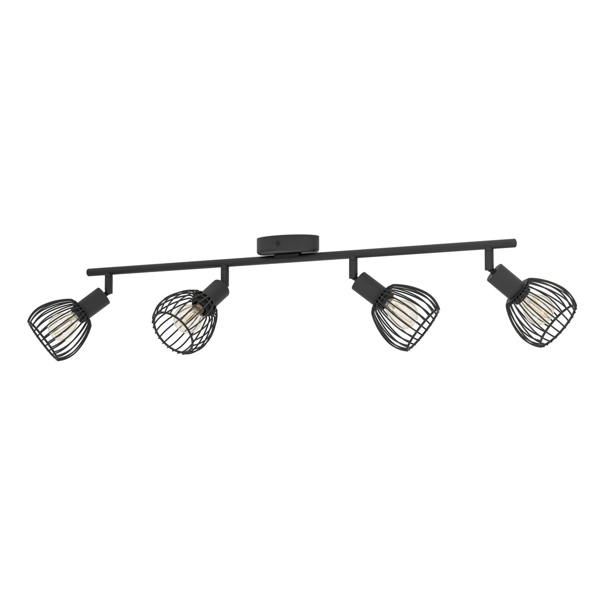 EGLO spot Sonnino - e14 - 78 cm - zwart
