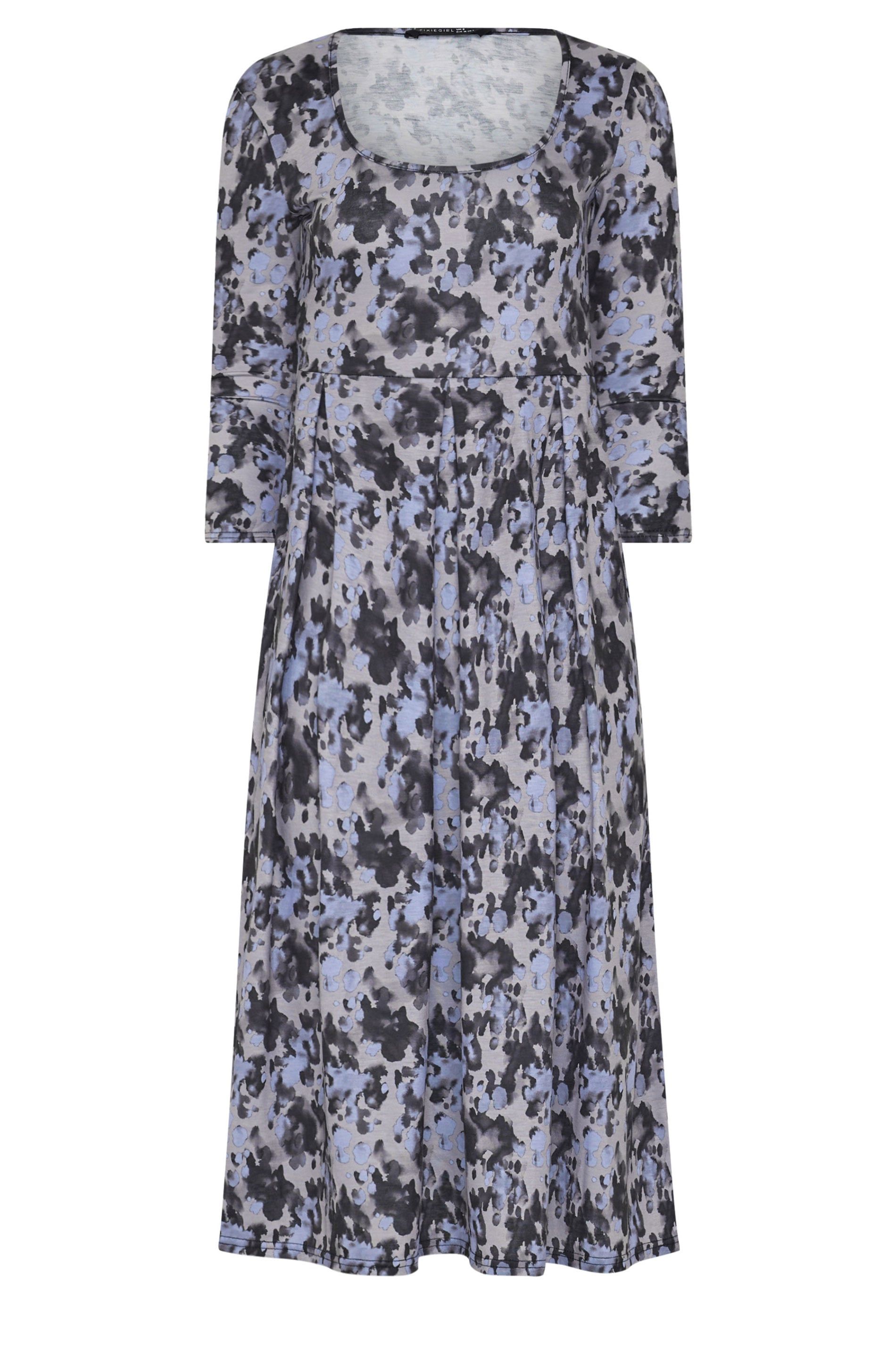 PixieGirl Petite Abstract Midi Dress