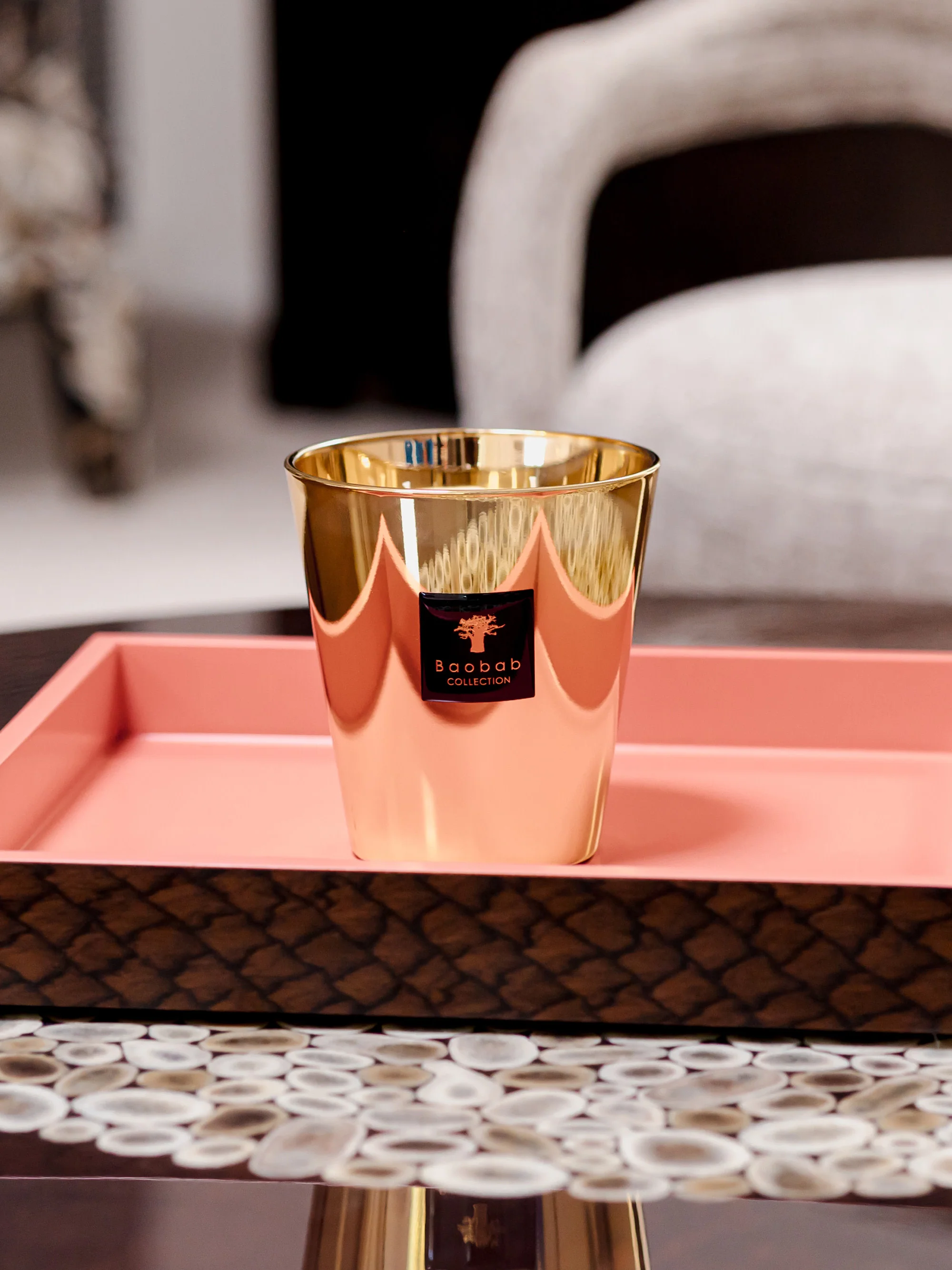 Duftkerze Exclusives (Jasmin, Galbanum, Moschus)