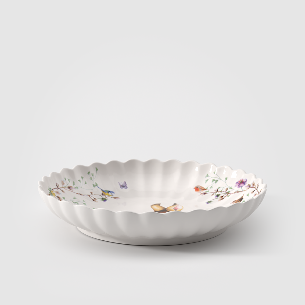 Spring Fantasy Centerpiece bowl - Multi-colored, 28.8 oz, Premium Porcelain