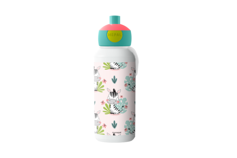Ontwerp je eigen drinkfles pop-up Campus- Zebra