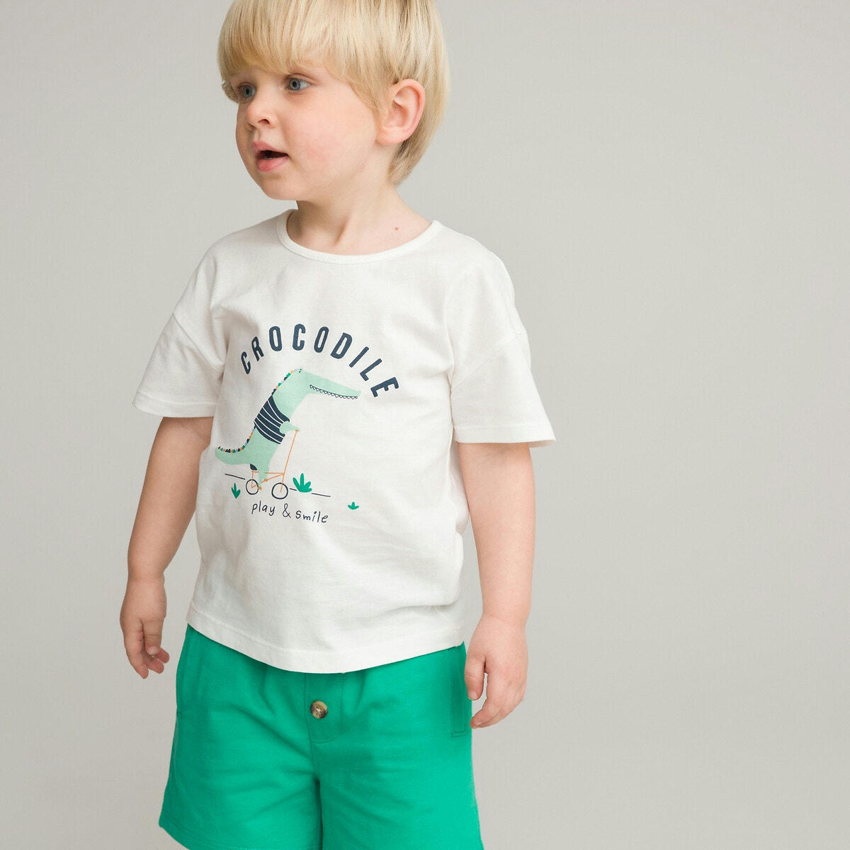 Lot de 4 T-shirts col rond